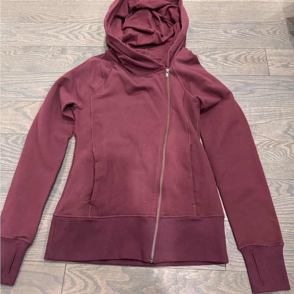 Women's BNWT Nike Burgundy Zip-Up Hoodie